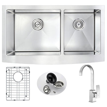 ANZZI ELYSIAN Series KAZ3320-035B Kitchen Sink Kitchen Sink ANZZI